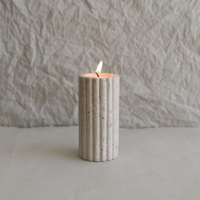 פמוט שיש Bianca