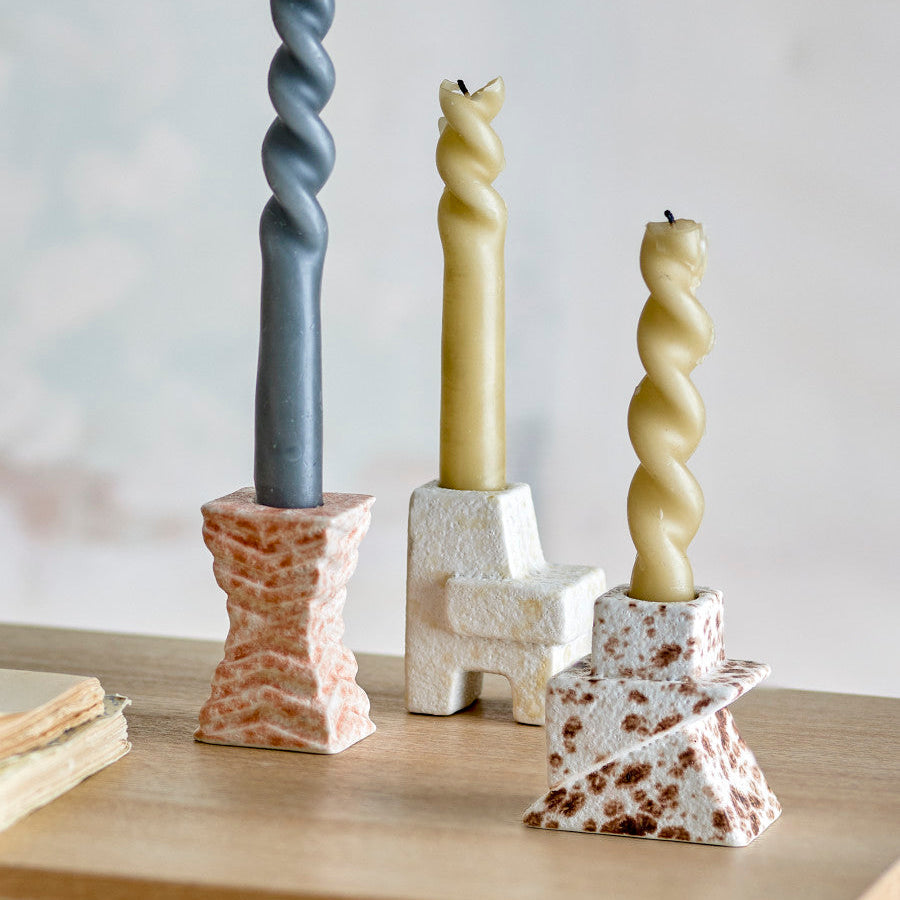 סט 3 פמוטים Blanchard - חרס