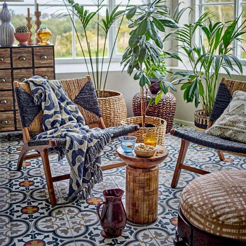 שולחן צד Yasme - עץ מנגו טבעי