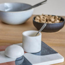 צנצנת שיש עם מכסה Lira