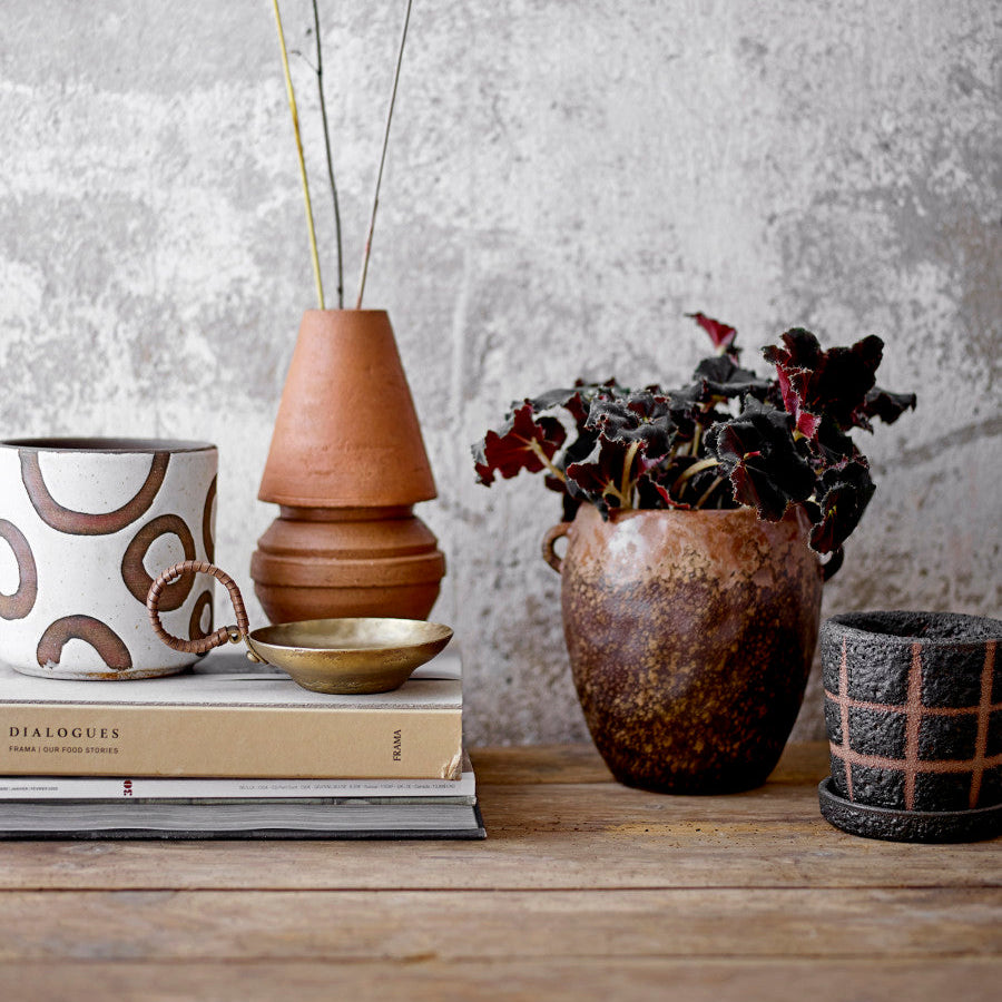 אדנית Avo טרקוטה - לבן