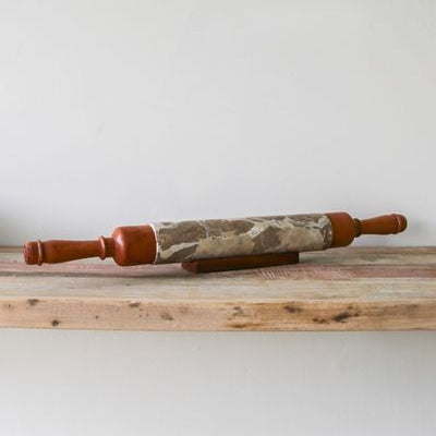 מערוך עם מעמד Carmella - שיש / עץ