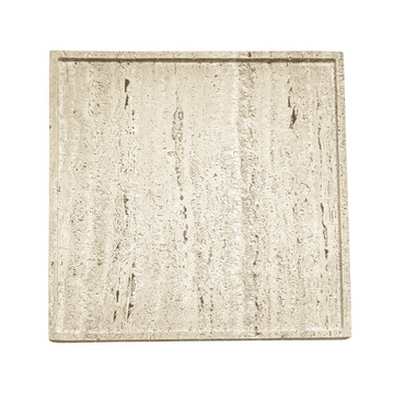 מגש שיש Enzo א' 45 ר' 45 סמ - טרוורטין