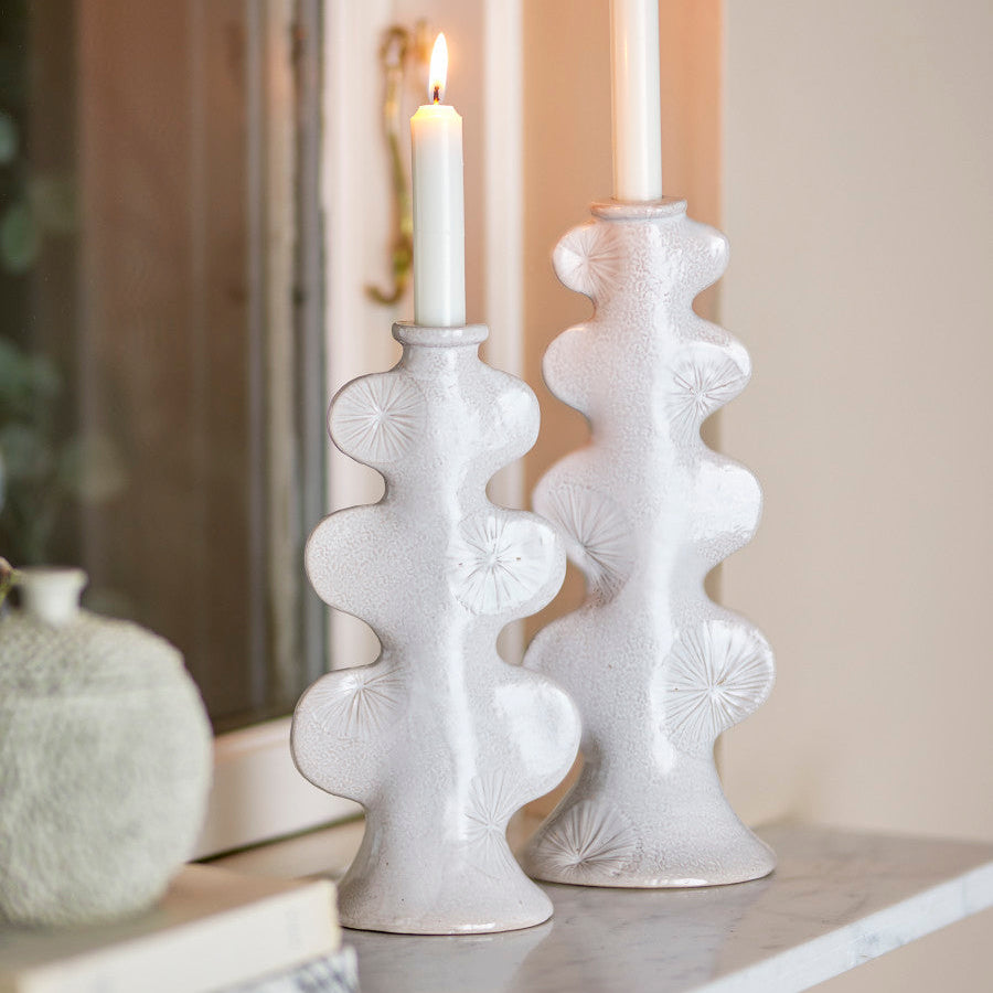 זוג פמוטים חרס Cason