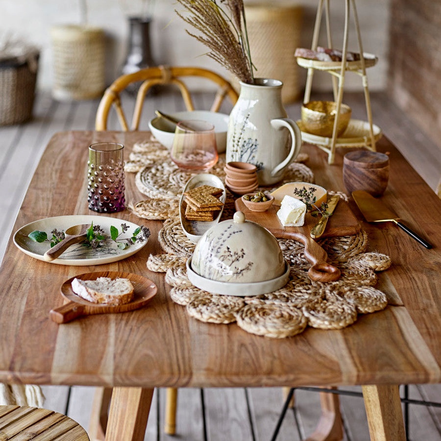 כלי לחמאה Bea - חרס/פרחים