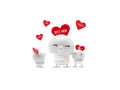 אופטימיסט Love Bimble קטן S - לבן