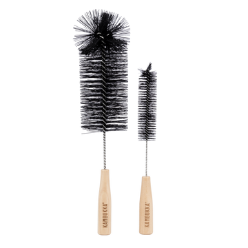 זוג מברשות Brushing Bro's לניקוי בקבוקים