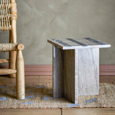 שולחן צד שיש Clea