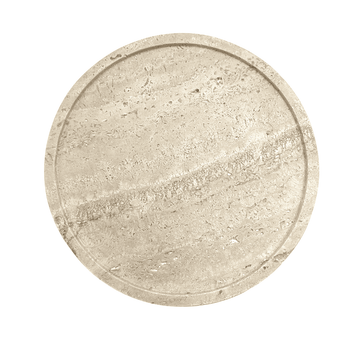 מגש שיש Caesar  ק' 30 סמ - טרוורטין