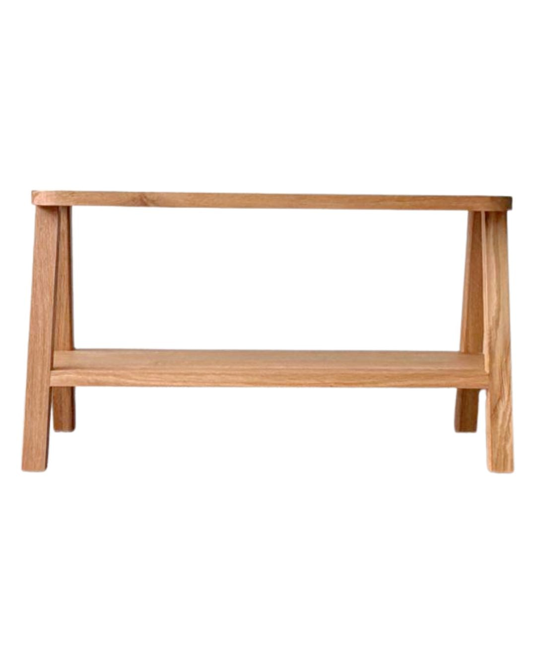 ספסל עץ אלון OLI 80X45X30 ס"מ
