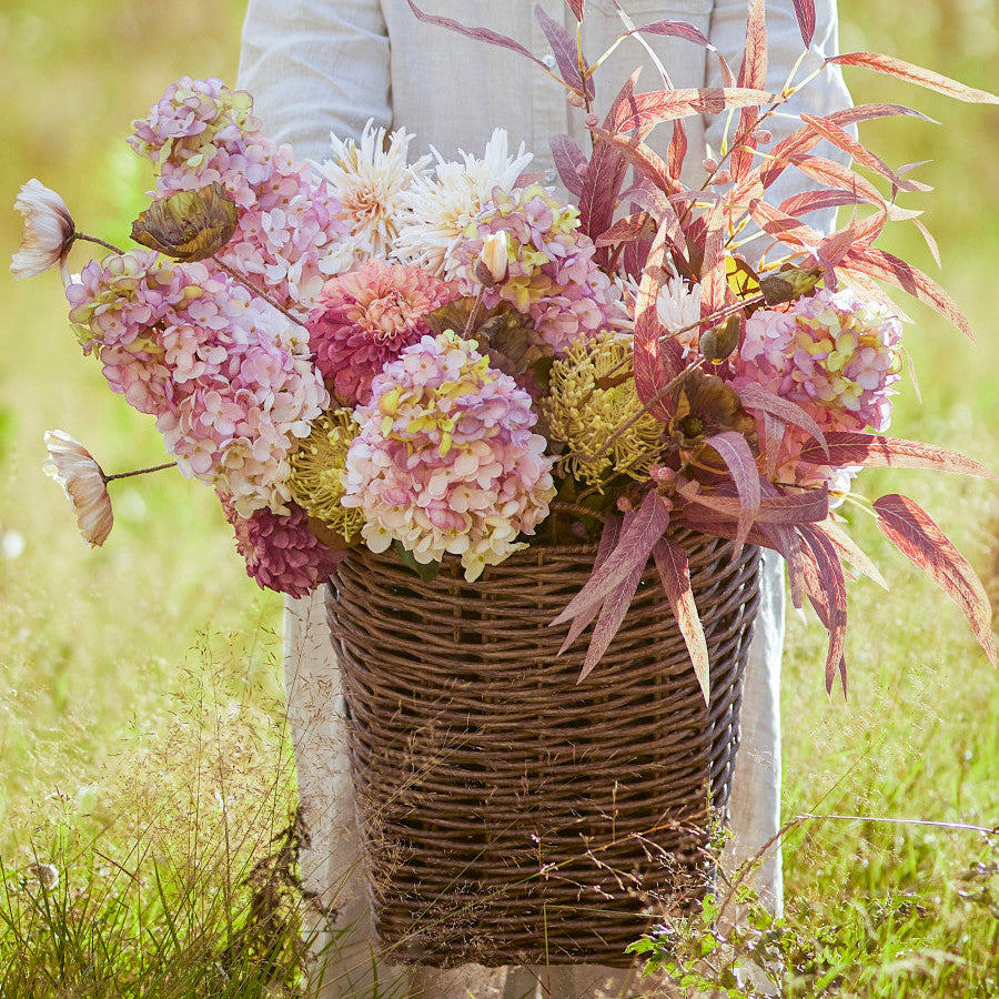 ענף אקליפטוס מלאכותי - אדום