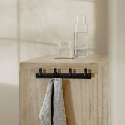 מתלה 4 קולבים בהדבקה POTES