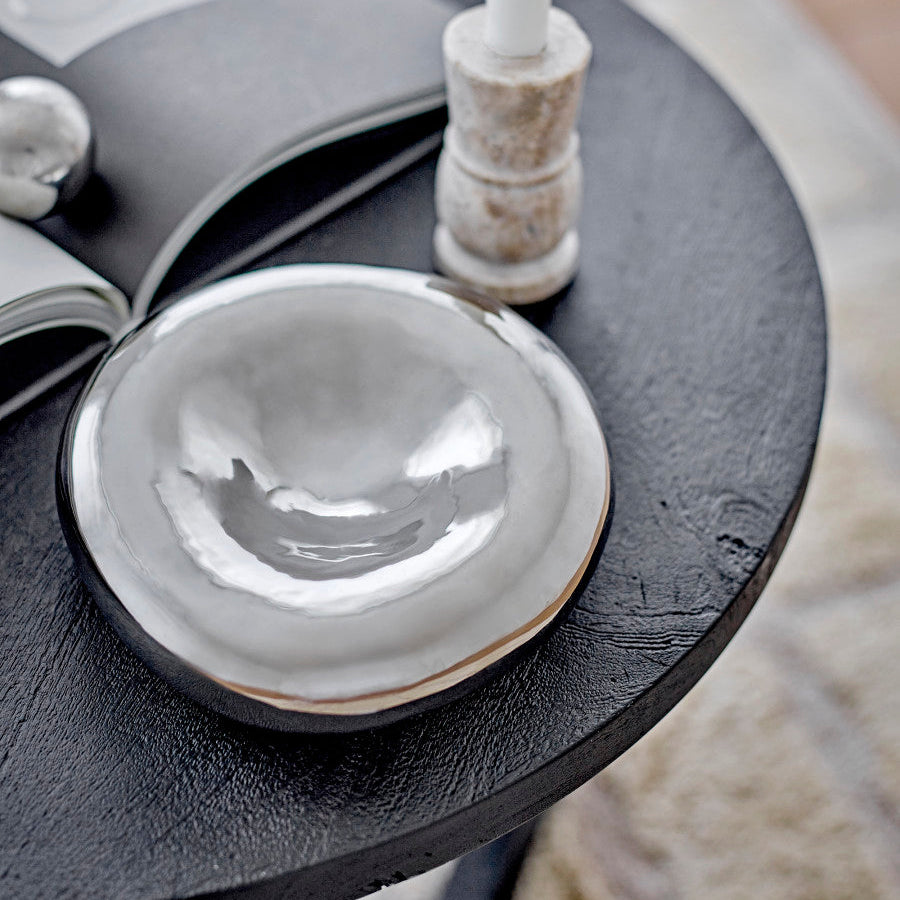 קערת נוי Shine בגימור כרום