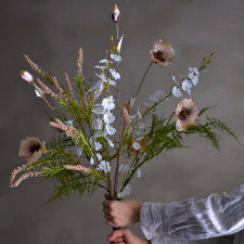 ענף פרג מלאכותי Poopy - טבעי