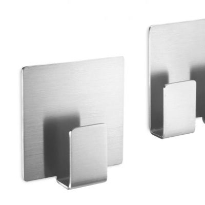 קולב בהדבקה APPESO - נירוסטה מוברשת מט